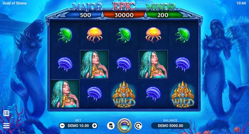 Gold of Sirens, Evoplay, jogo de slot, jackpot progressivo, estratégias de jogo.