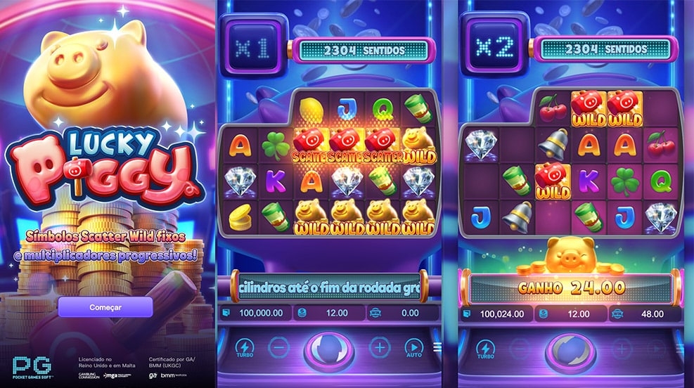 Lucky Piggy, PG SLOTS, slot game, bônus e promoções, jackpot progressivo